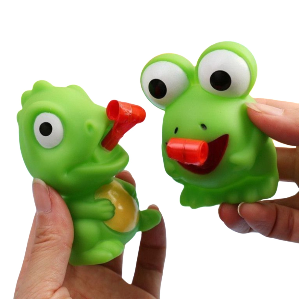 Party Games Adults Funny - Novelty Frog Dinosaur Tongue Out Squeeze