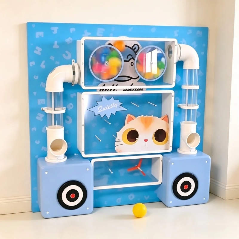 Party Games Easy Kids - 4ft Wall-Mounted Kids Interactive Wall Game