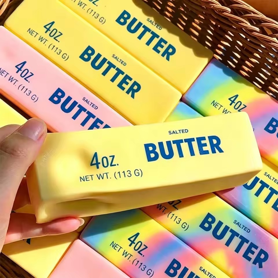 Party Games Adults Funny - 1Pc Butter Cheese Stick Squishy Toy