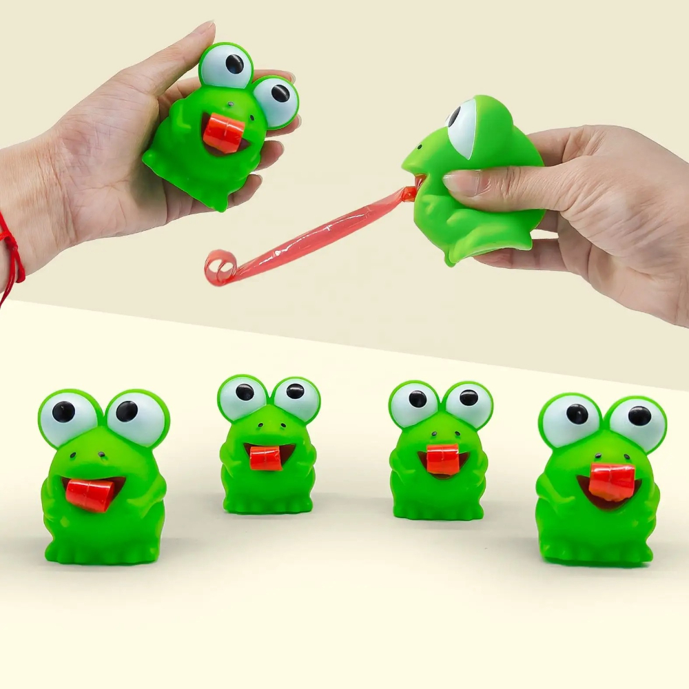 Novelty Frog Dinosaur Tongue O - Party Games Adults Funny recension och pris