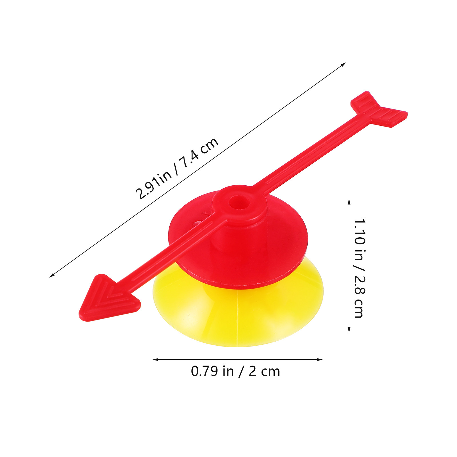25Pcs Game Arrow Rotating Plas - Party Games Using Cups recension och pris