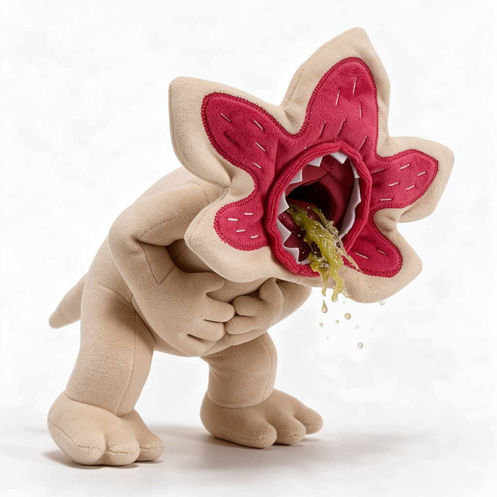 Cute Demogorgon Stuffed Animal - Party Games Gender Reveal recension och pris