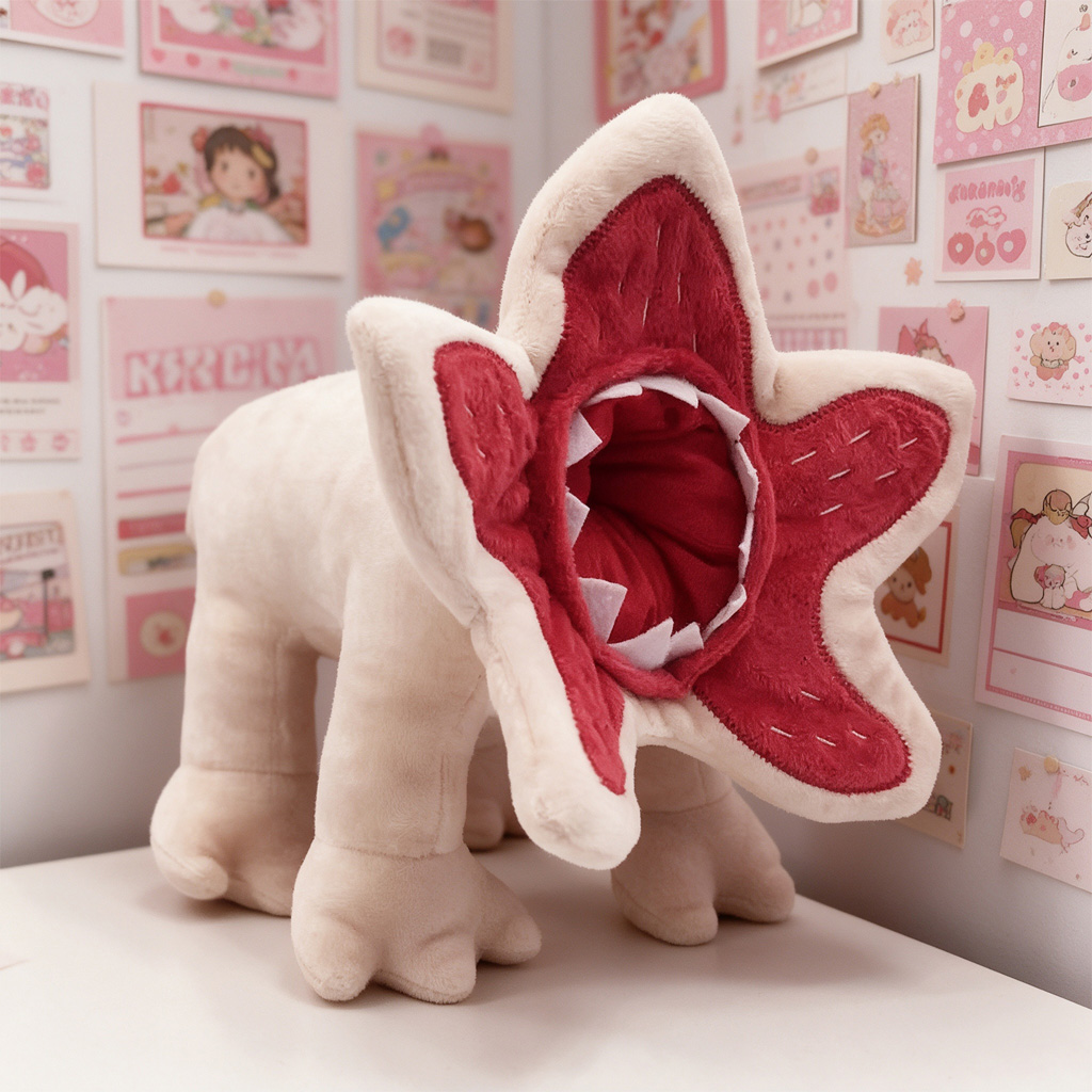 Cute Demogorgon Stuffed Animal - Party Games Gender Reveal recension och pris