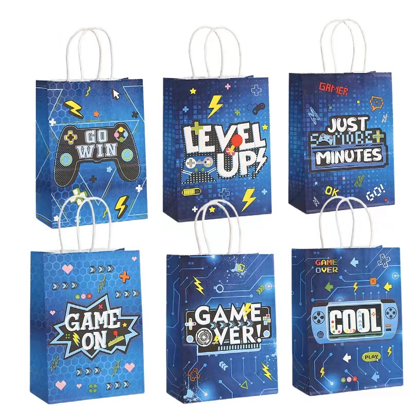 6/24Pcs Video Game on Theme Pa - Party Games Gender Reveal recension och pris