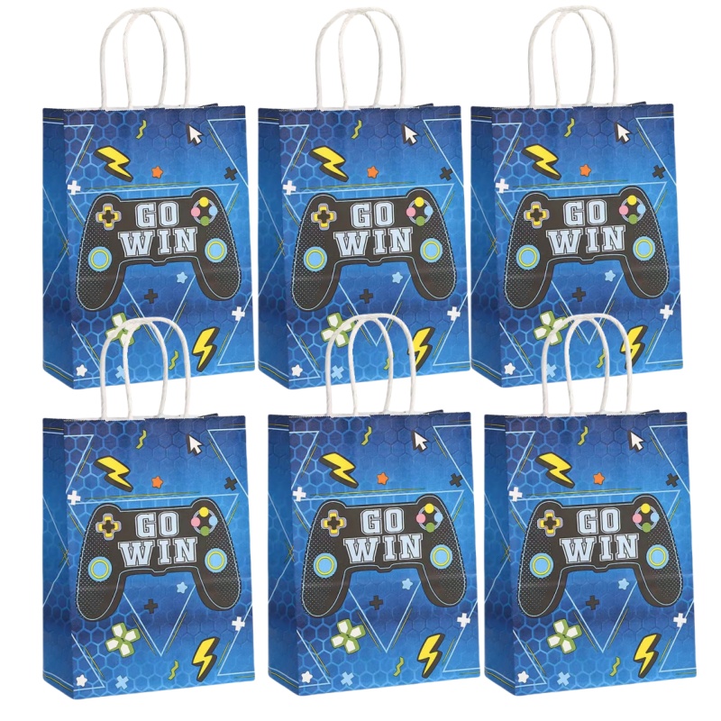 6/24Pcs Video Game on Theme Pa - Party Games Gender Reveal recension och pris