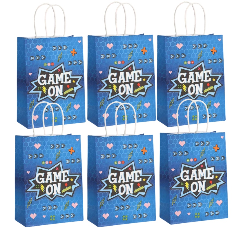 6/24Pcs Video Game on Theme Pa - Party Games Gender Reveal recension och pris