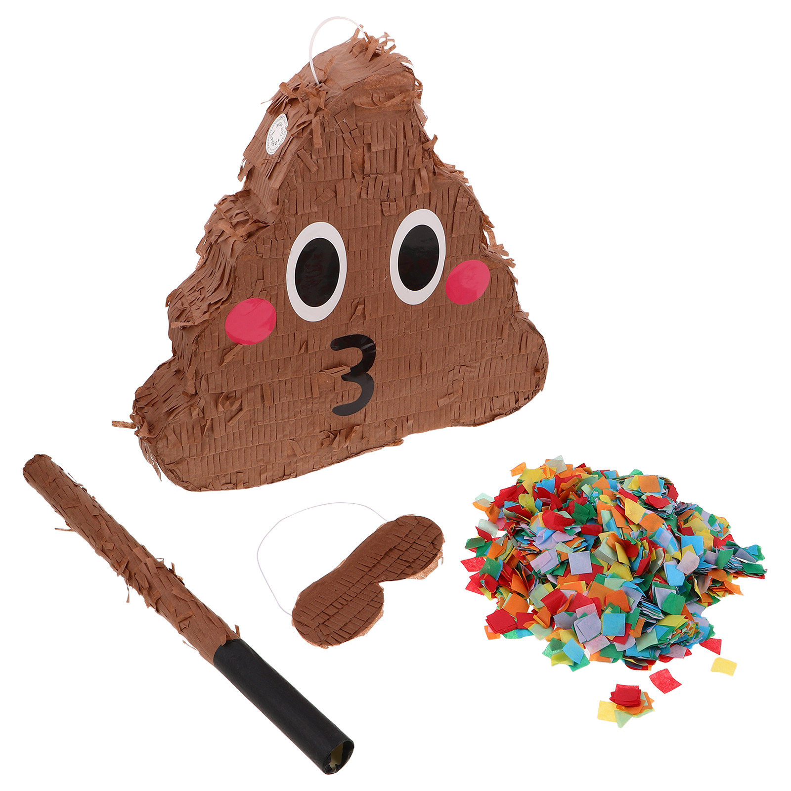 1Set Funny Poop Pinyata for Ki - Party Games Easy Kids recension och pris