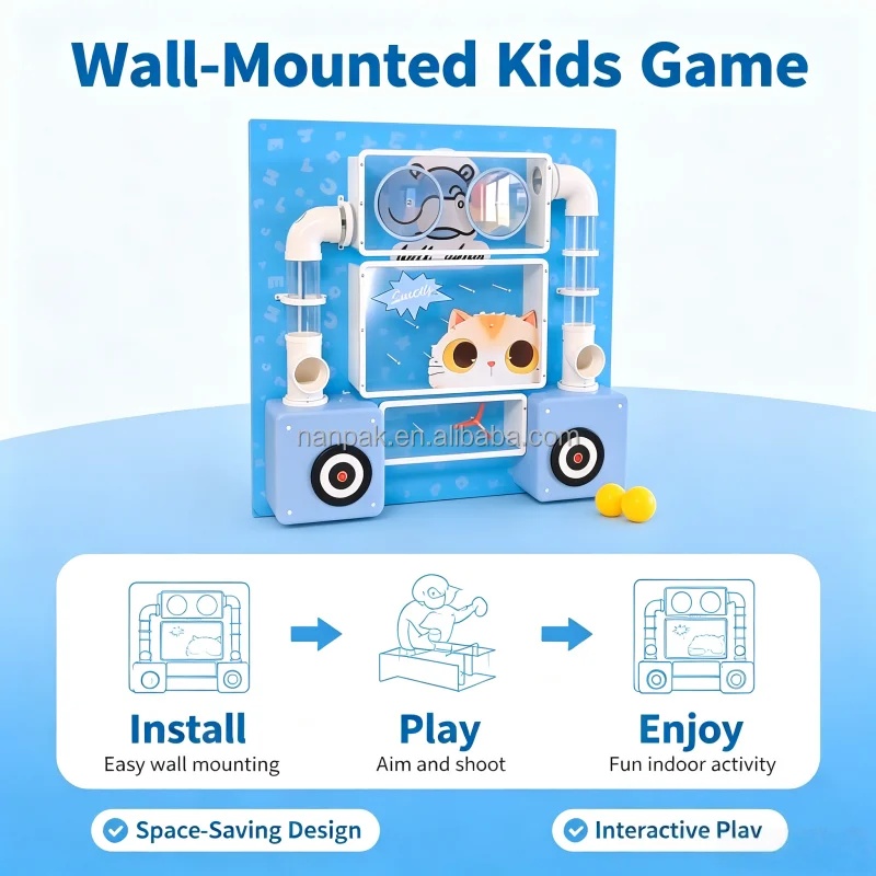 4ft Wall-Mounted Kids Interact - Party Games Easy Kids recension och pris