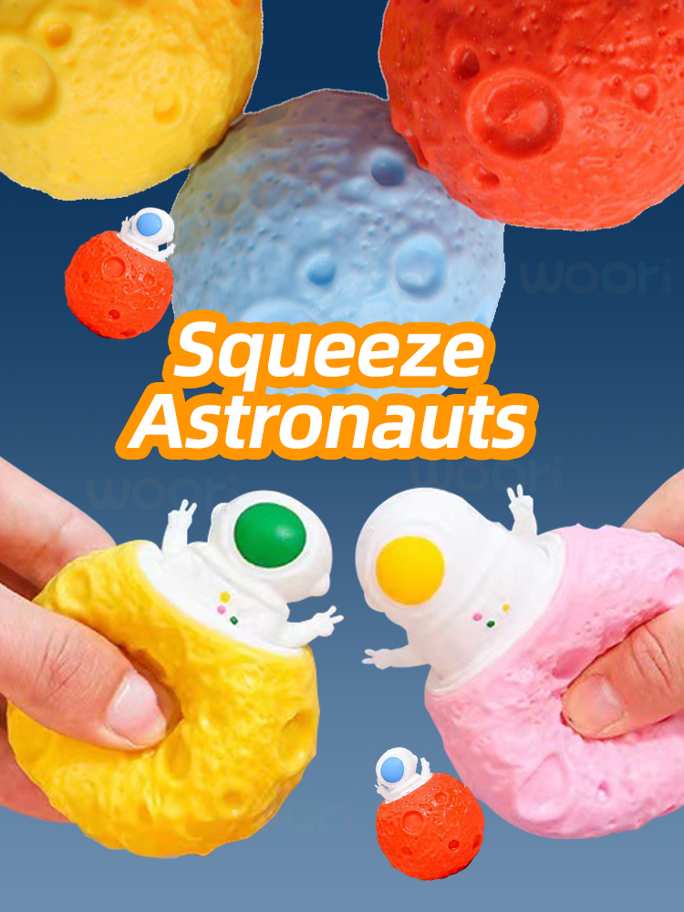 Squeeze Astronauts Planet TPR  - Party Games Adults Funny recension och pris