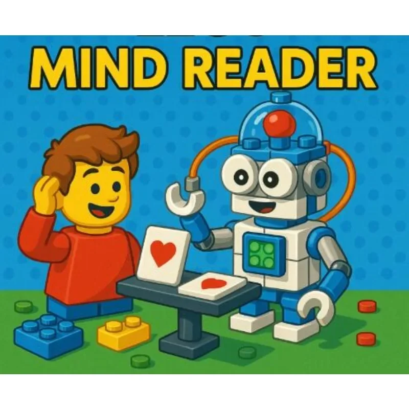 Mind Reader Bricks Mentalism M - Party Games Easy Kids recension och pris