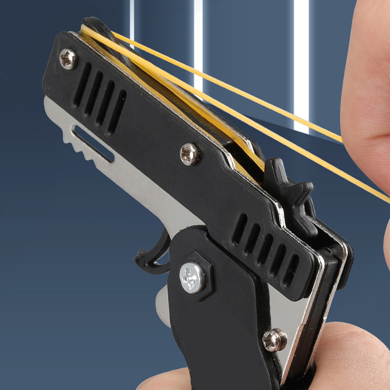 Mini Keychain Rubber Band Gun  - Party Games Gender Reveal recension och pris