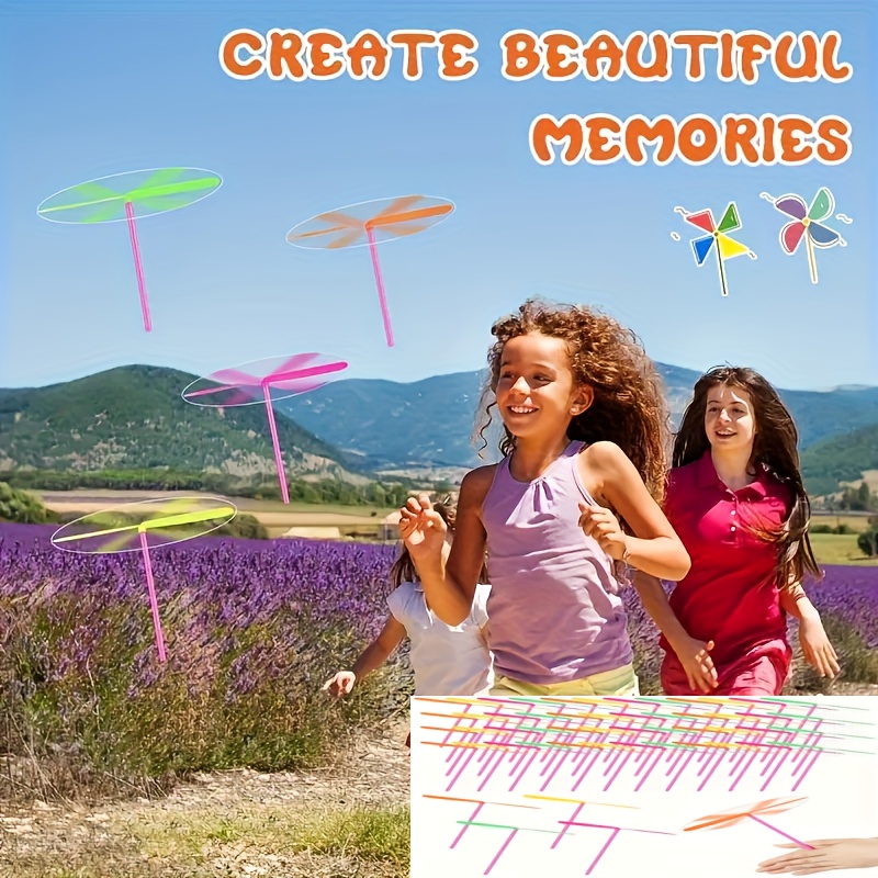 100pcs Dragonfly Flying Toys E - Party Games Easy Kids recension och pris