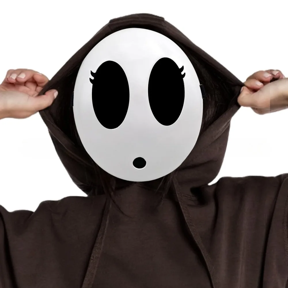 Halloween Shy Guy Mask Game Mo - Party Games Gender Reveal recension och pris