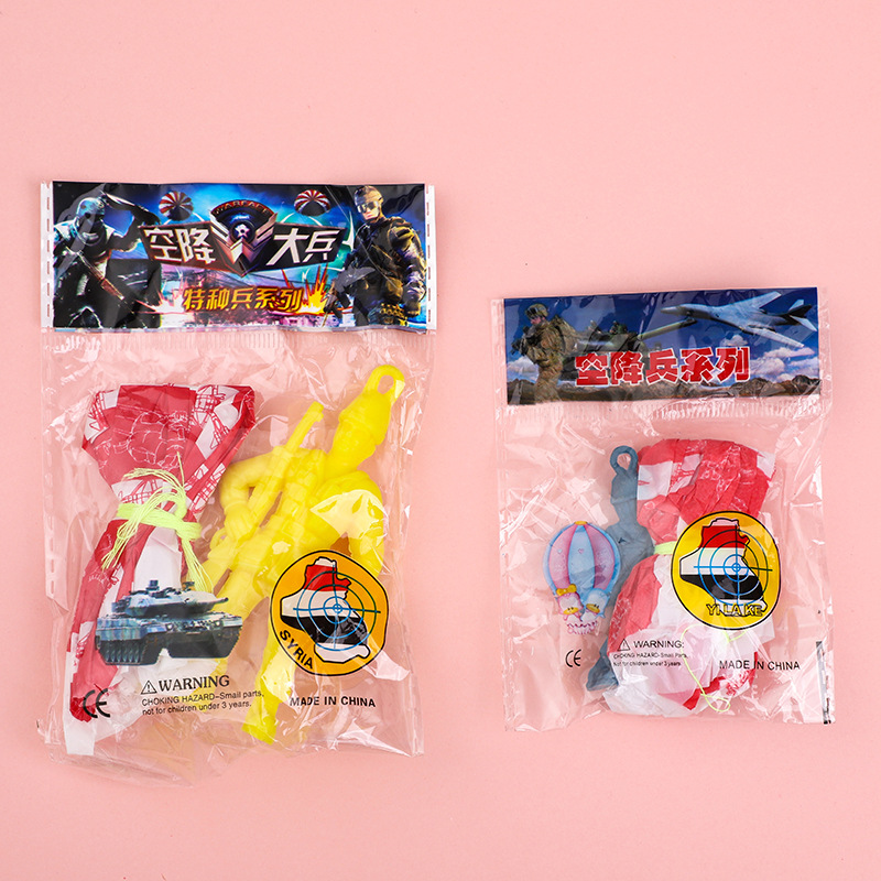 10pcs Plastic Ejecting Parachu - Party Games Gender Reveal recension och pris