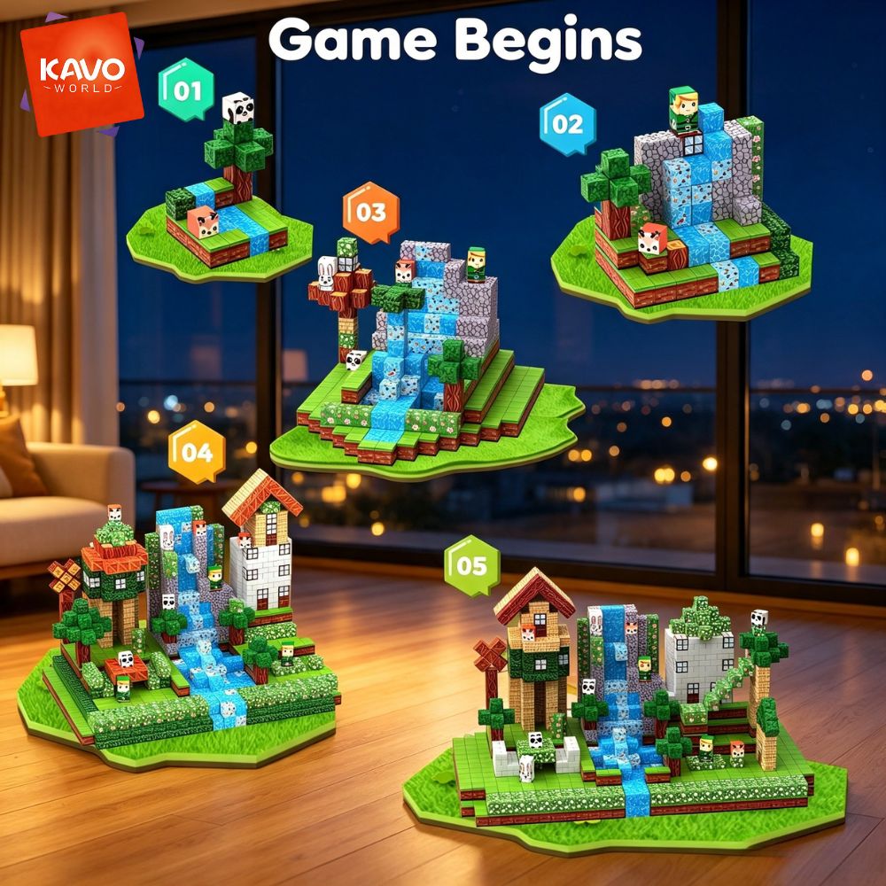 KAVOWORLD 150pcs Magnetic Fore - Party Games Easy Kids recension och pris