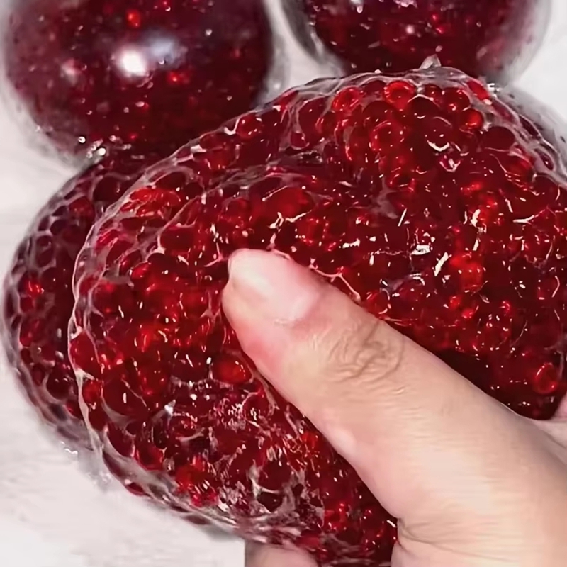 6A-Squishy Pomegranate-Shaped  - Party Games Adults Funny recension och pris