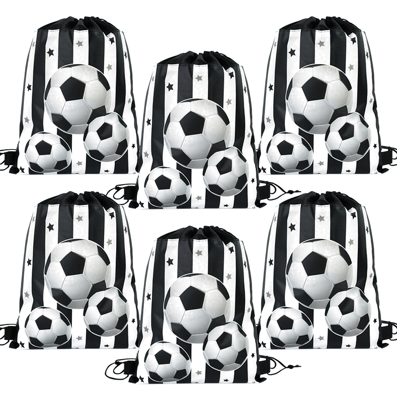 Soccer Party Non-woven Drawstr - Party Games Gender Reveal recension och pris
