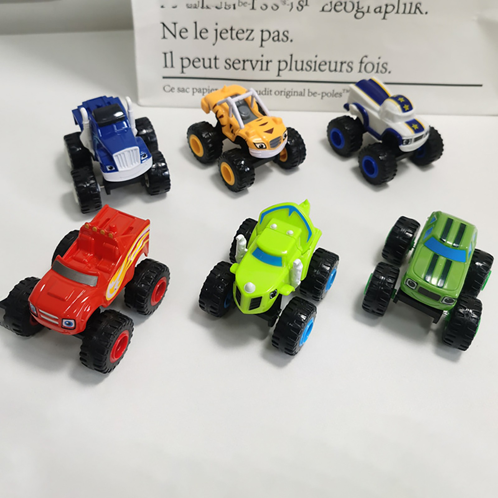 Monsters Truck Toys Cartoon Ma - Party Games Gender Reveal recension och pris