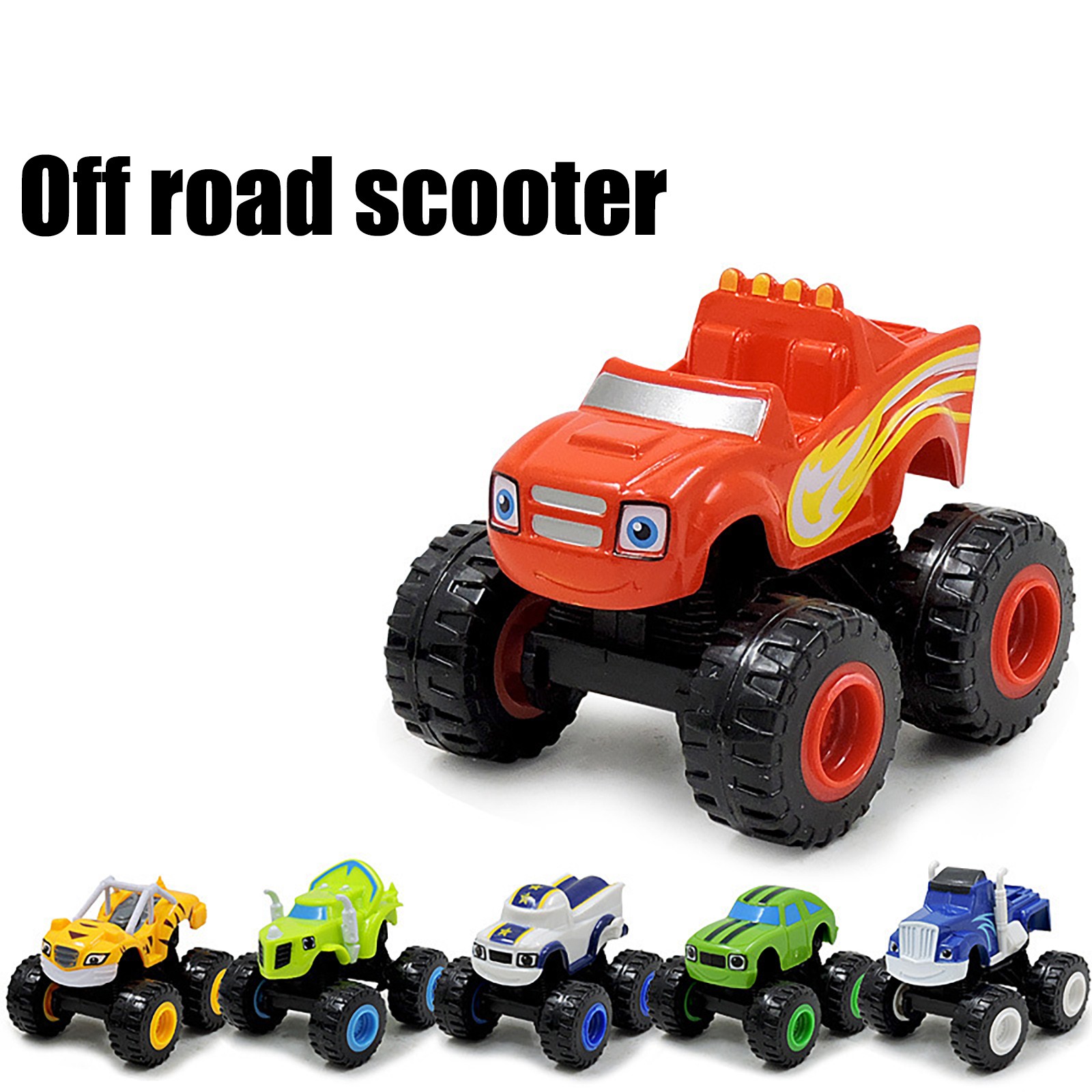 Monsters Truck Toys Cartoon Ma - Party Games Gender Reveal recension och pris